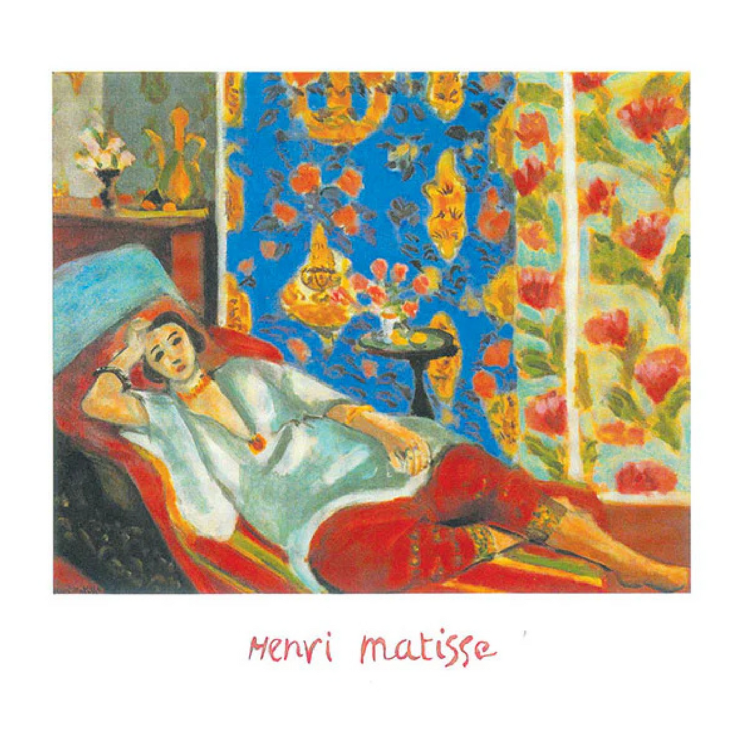 Odalisque à la culotte rouge d'Henri Matisse