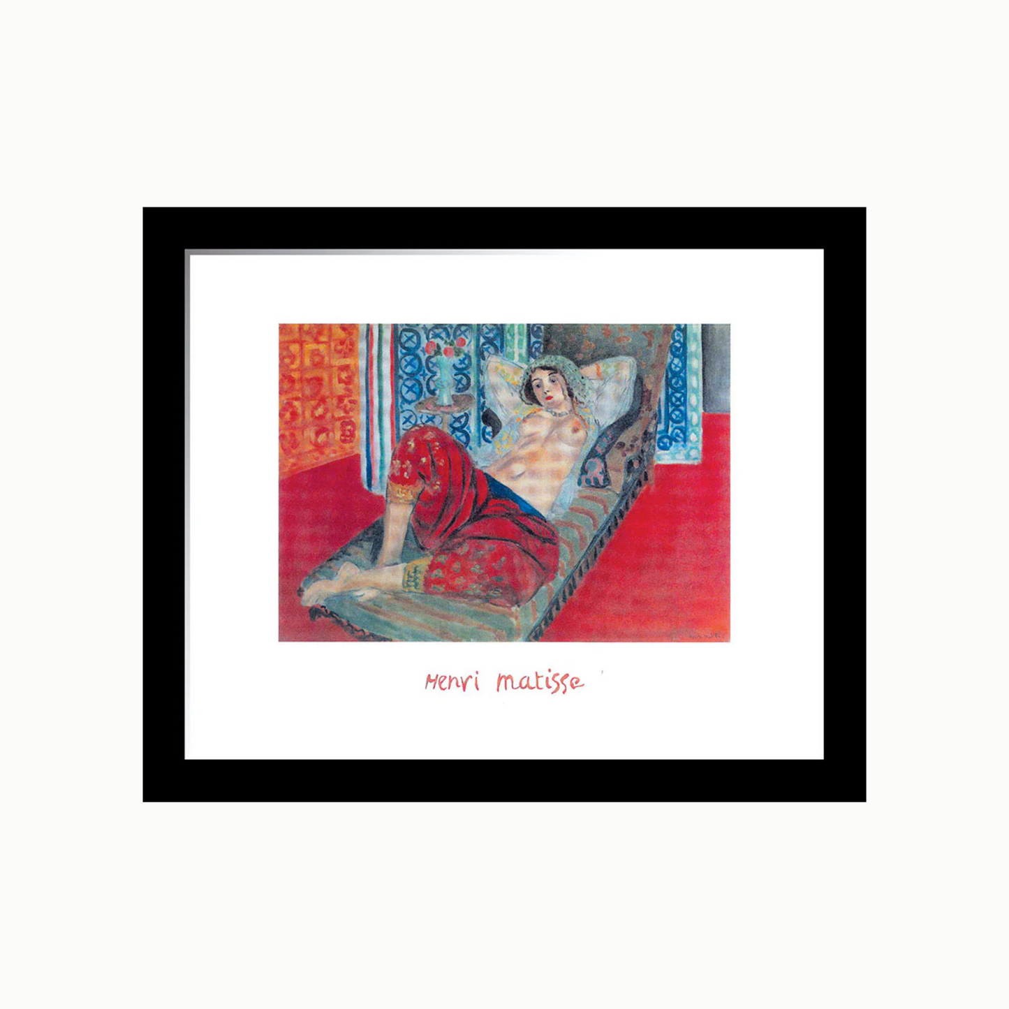 Odalisque d'Henri Matisse