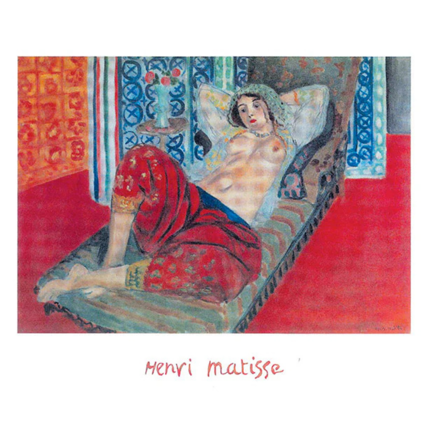 Odalisque d'Henri Matisse