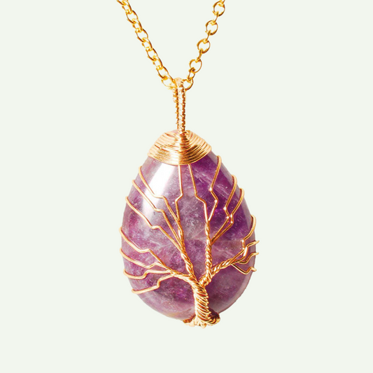 Bijoux Arbre de vie - Améthyste