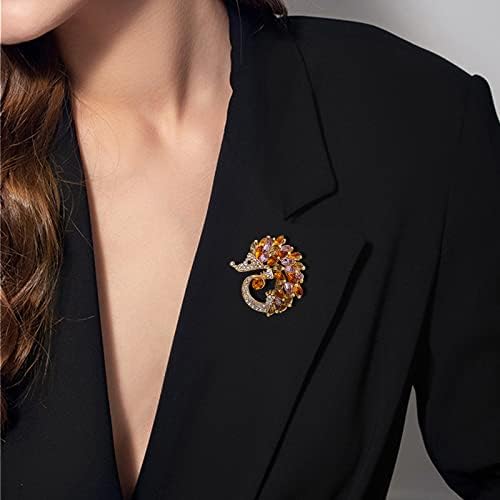 Broche hérisson précieux
