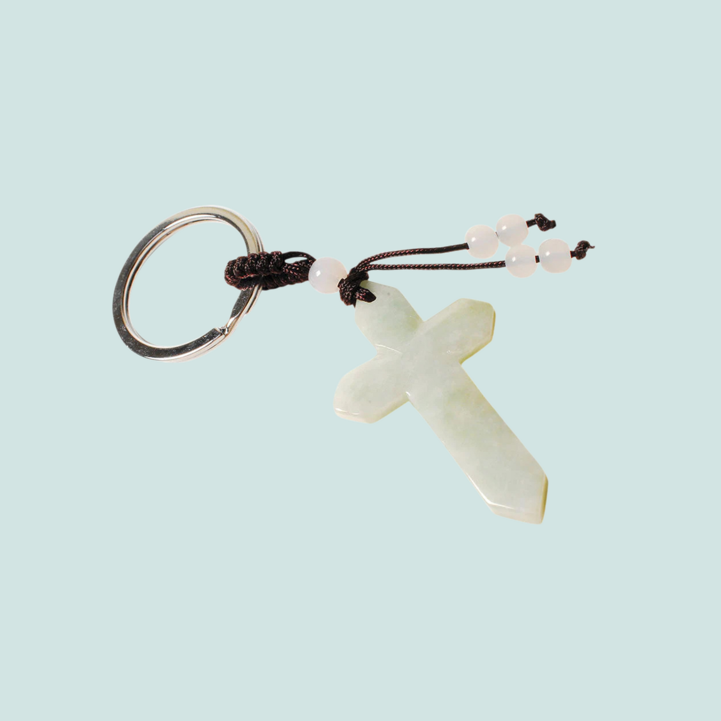 Porte-Clés Jade - Croix