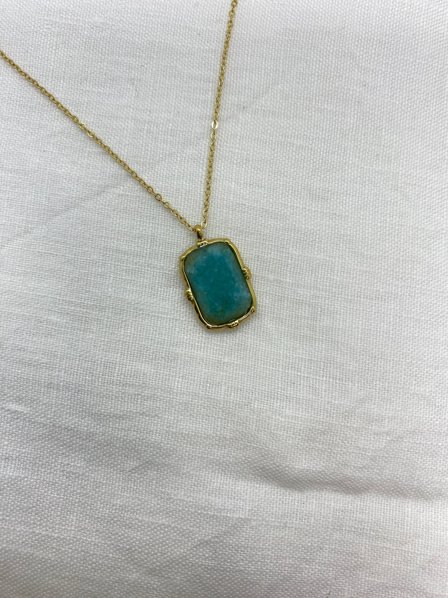 Pendentif Turquoise des Caraïbes