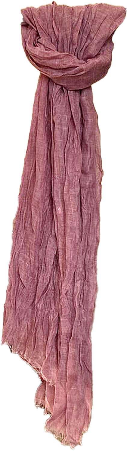 Foulard Froissé - Rose Poudré