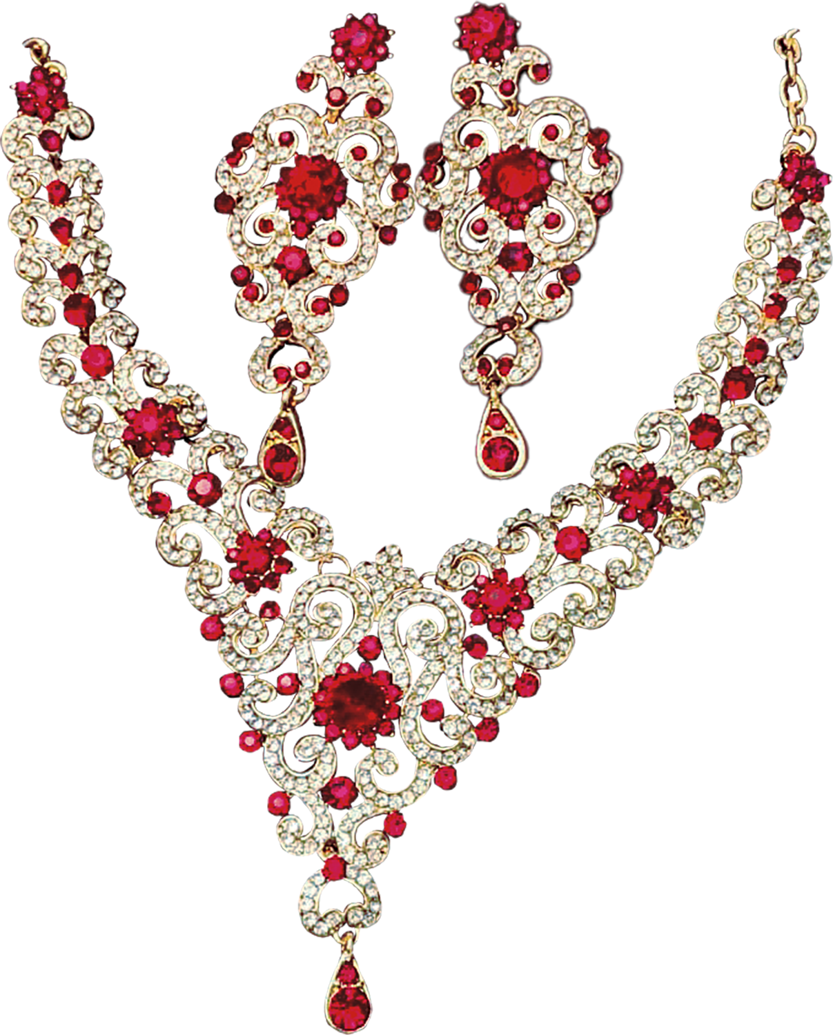 Parure Rubis