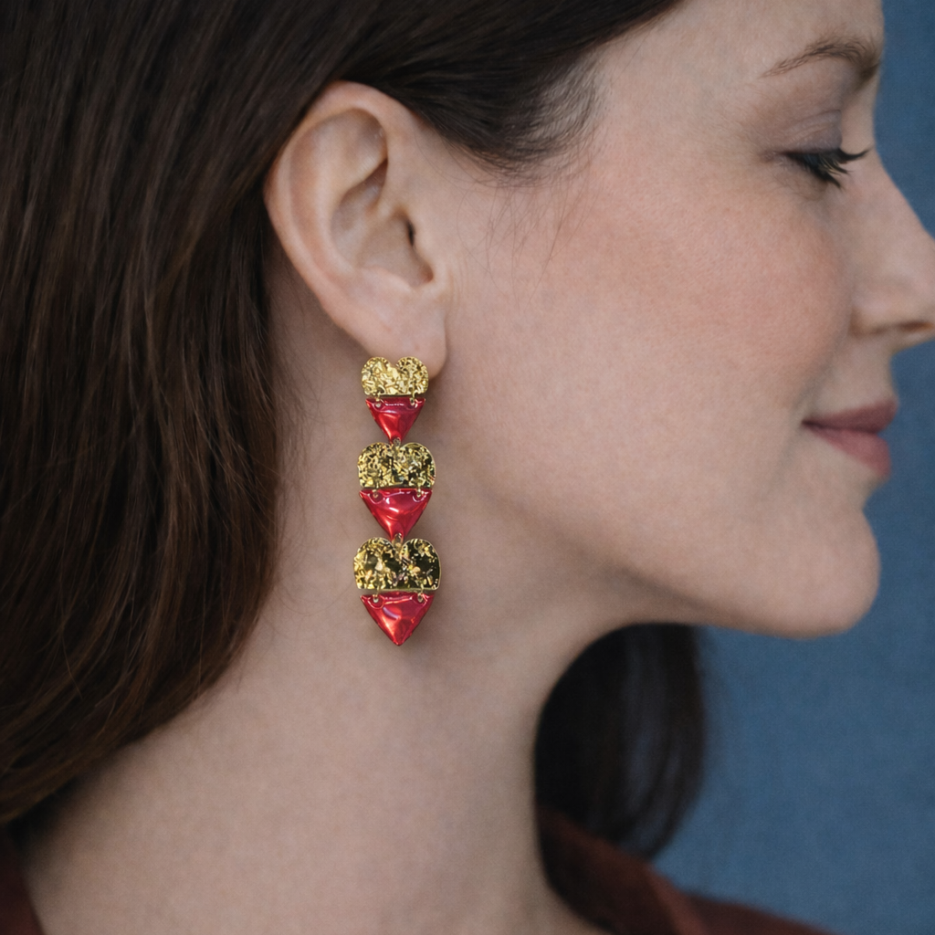 Boucles d’Oreilles
Coeurs