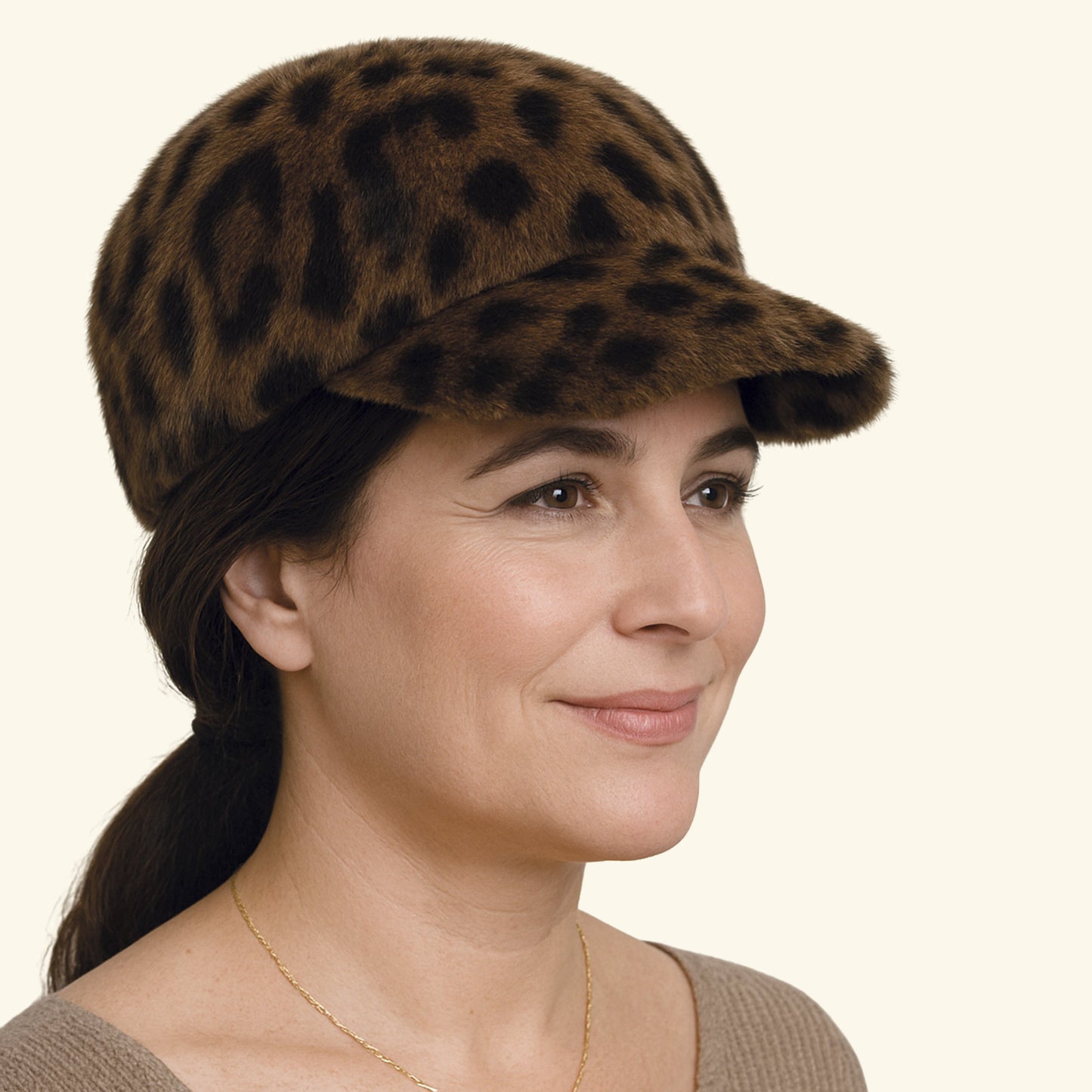 Bonnet Print Animal