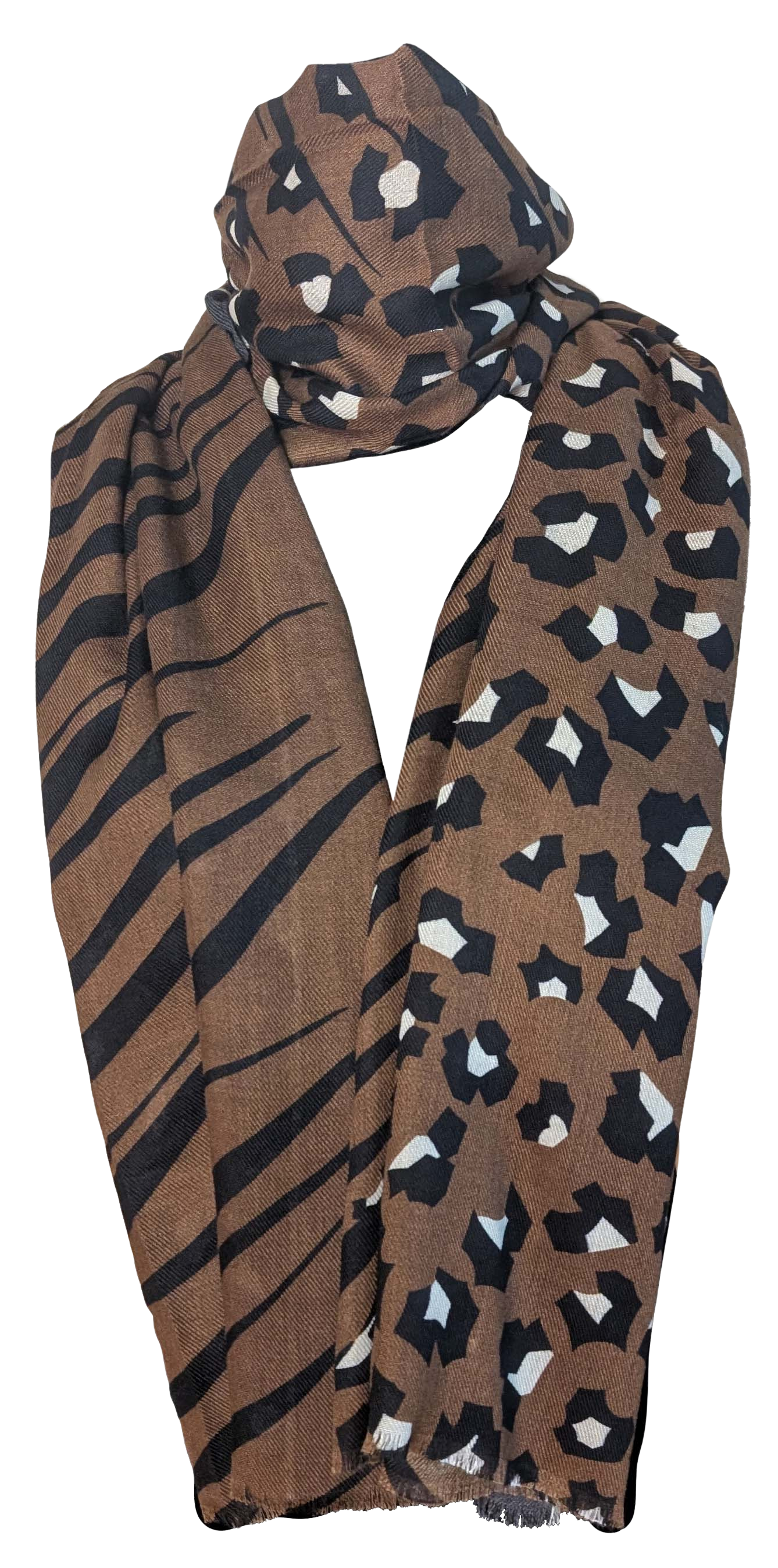 Foulard print animal