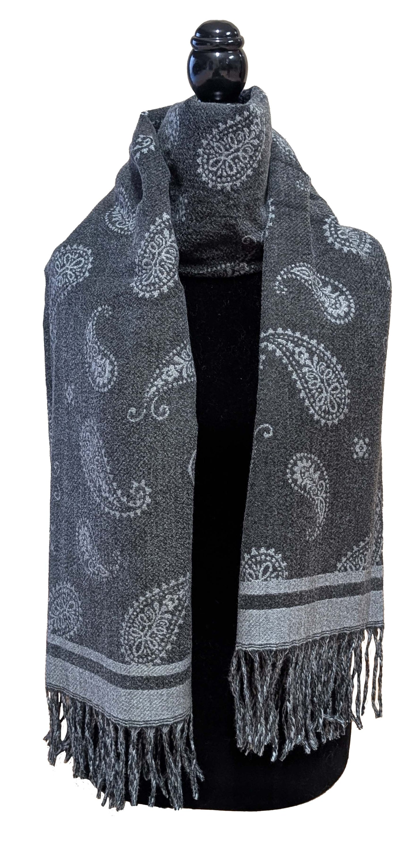 Pashmina à motifs cachemire
