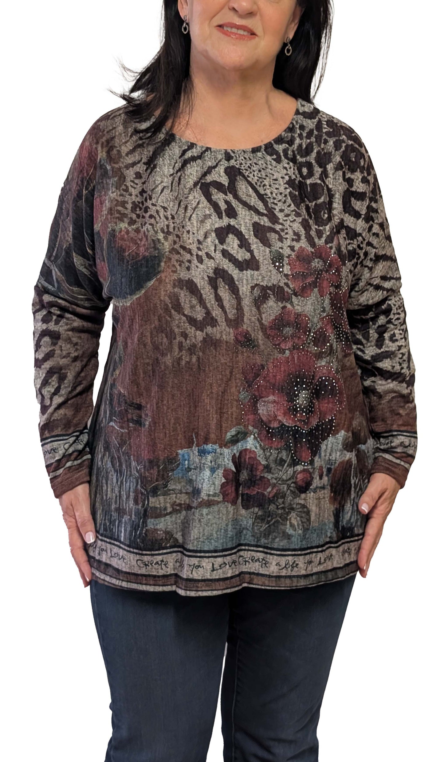 Pull Tunique artistique