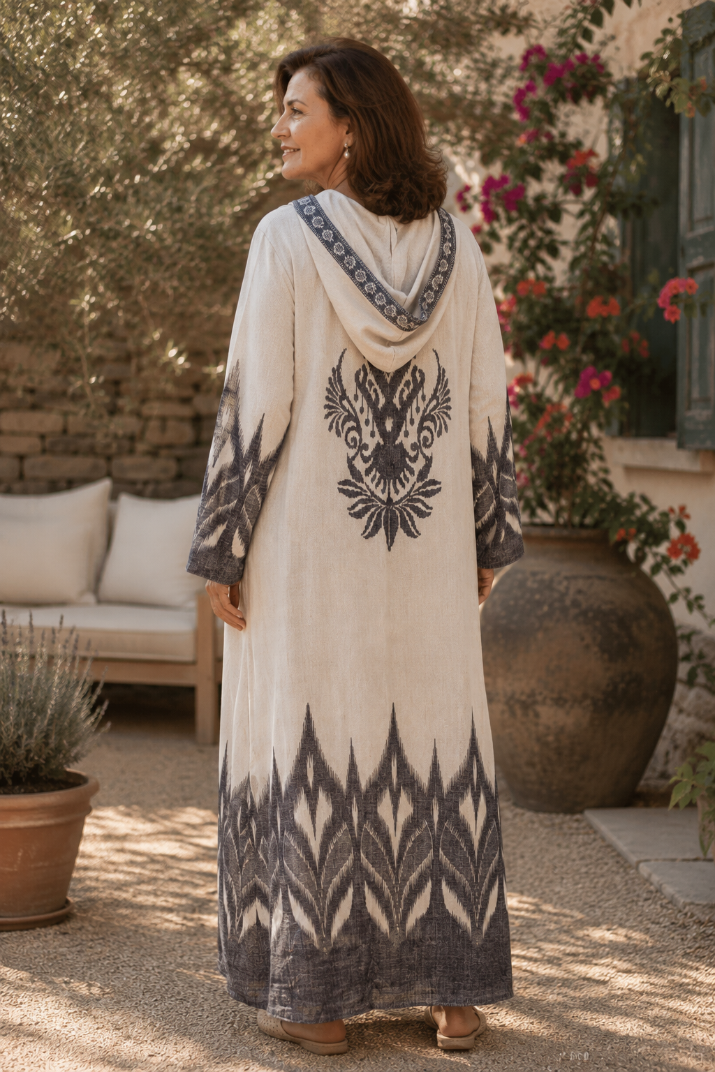 Robe Caftan Brodée