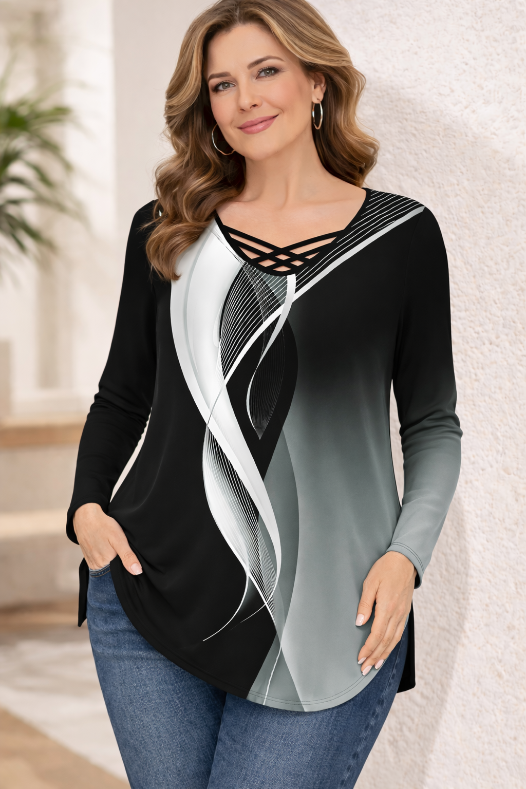Blouse Graphique