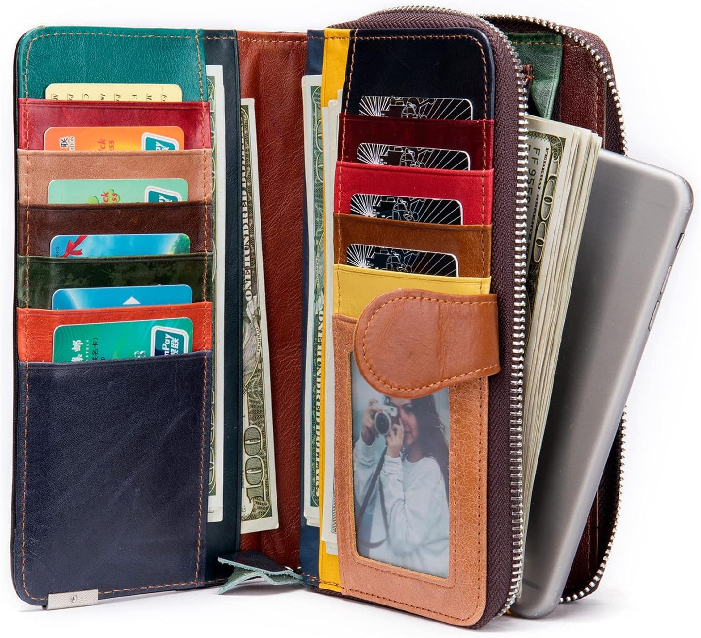 Grand Portefeuille patchwork
