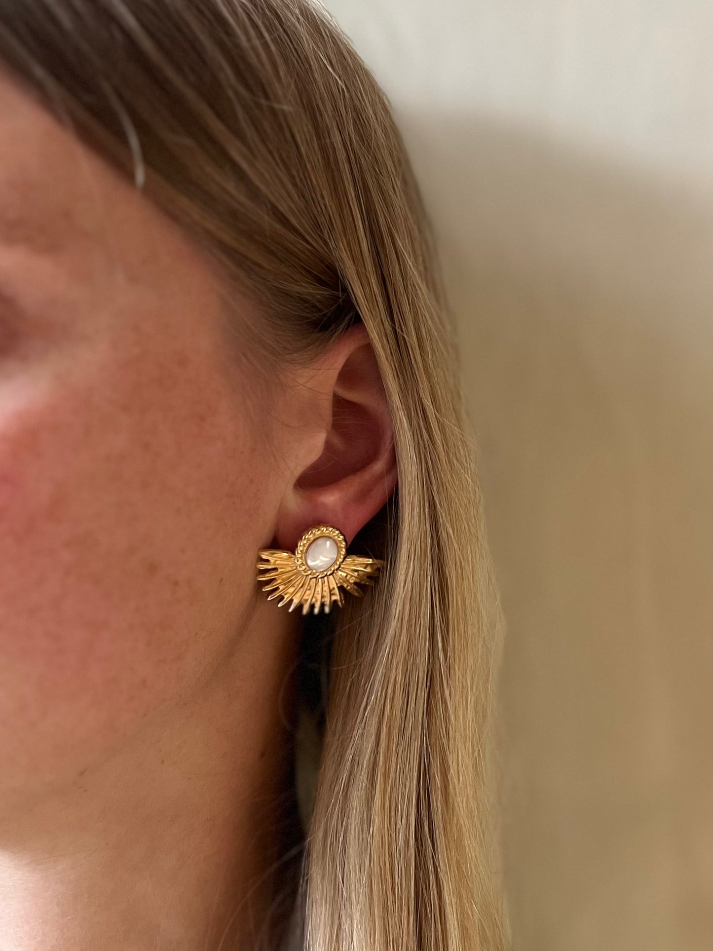 Boucles d'oreilles Soleil