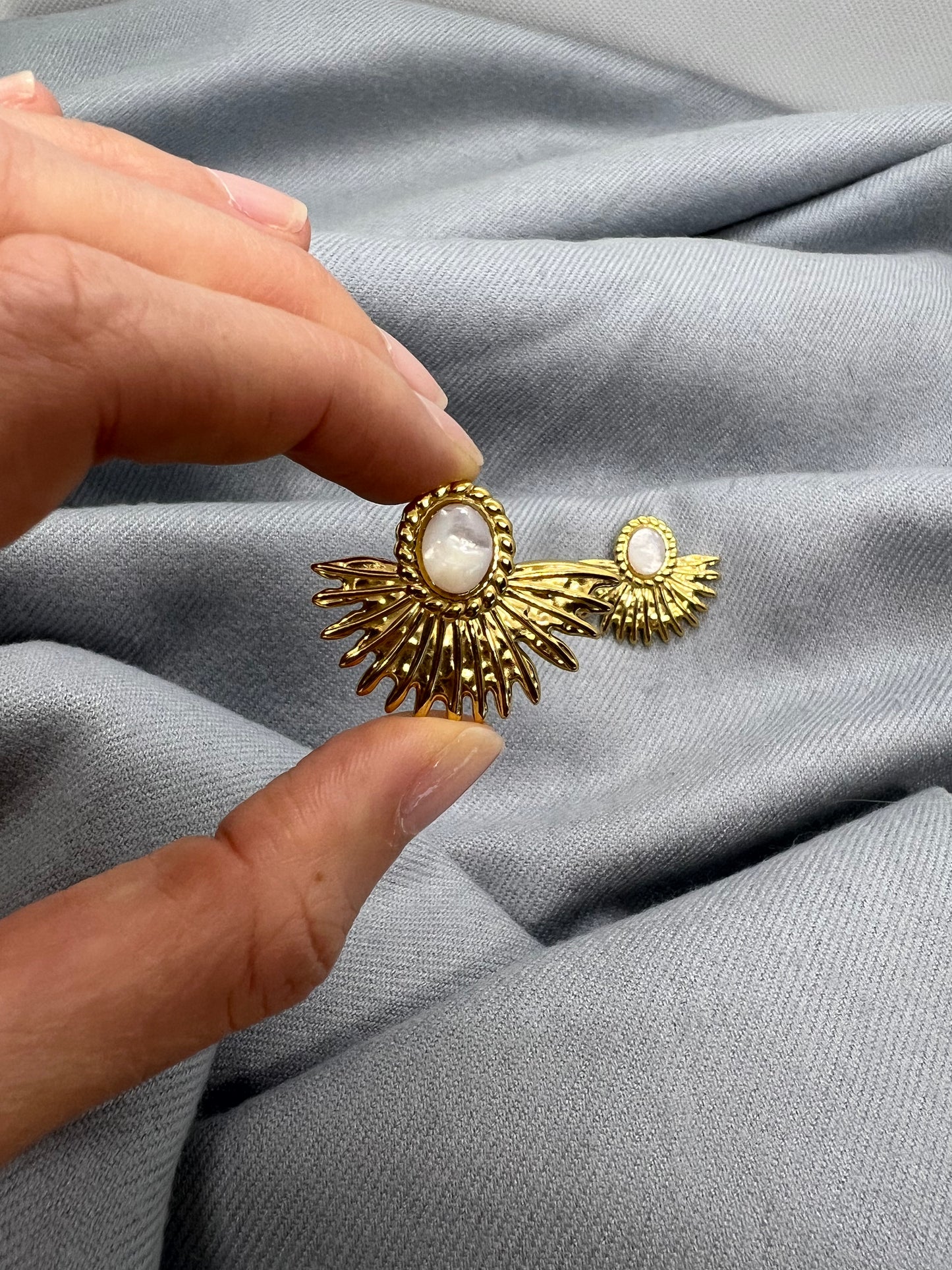 Boucles d'oreilles Soleil