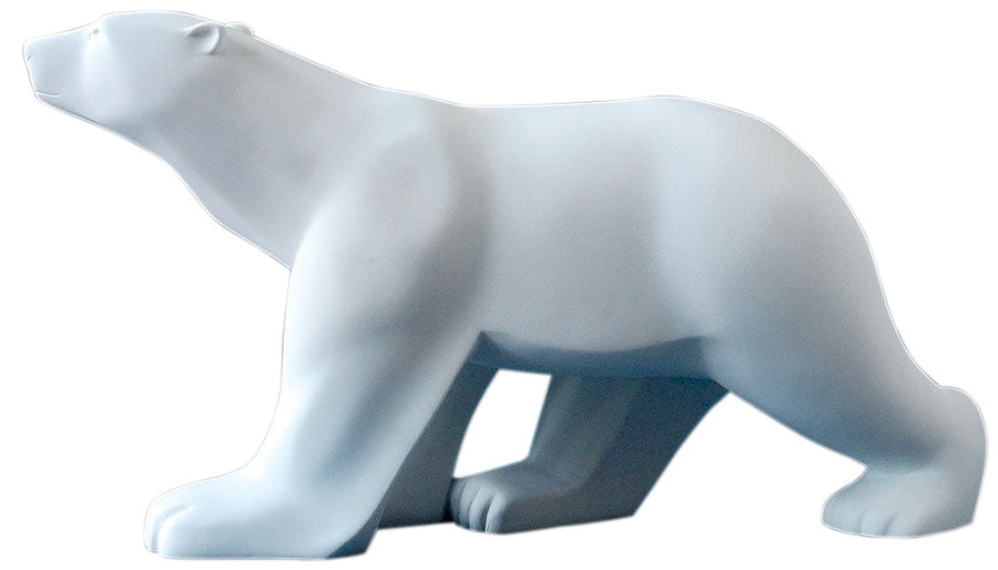 Sculpture François Pompon : l’Ours L. 67 cm.H 35cm