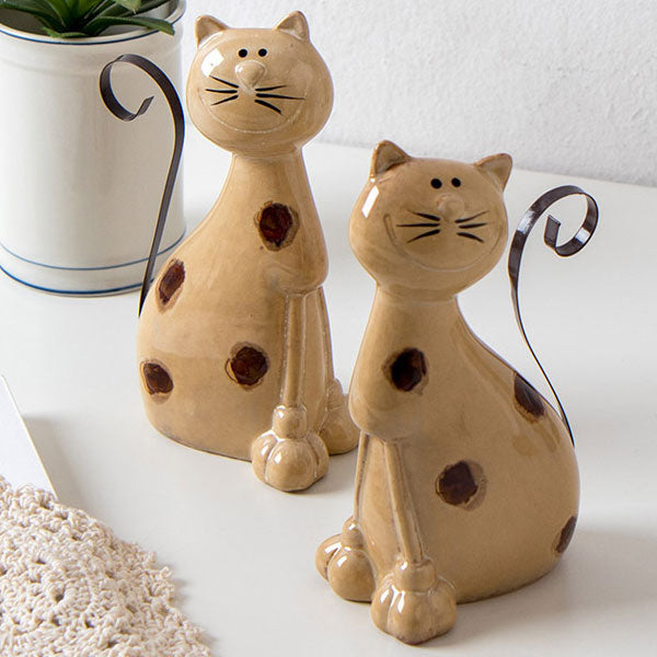 SET 2 CHATS AMOUREUX