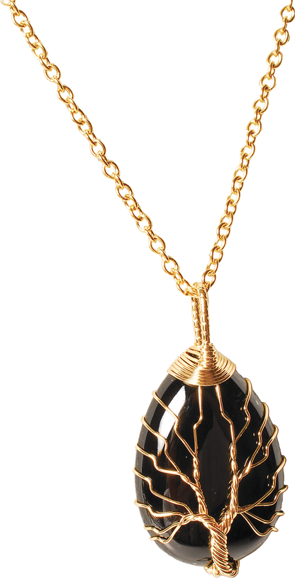 Bijoux Arbre de vie - Onyx