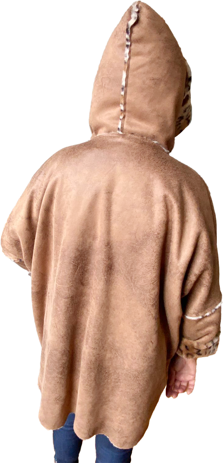 Veste Capuche Léopard