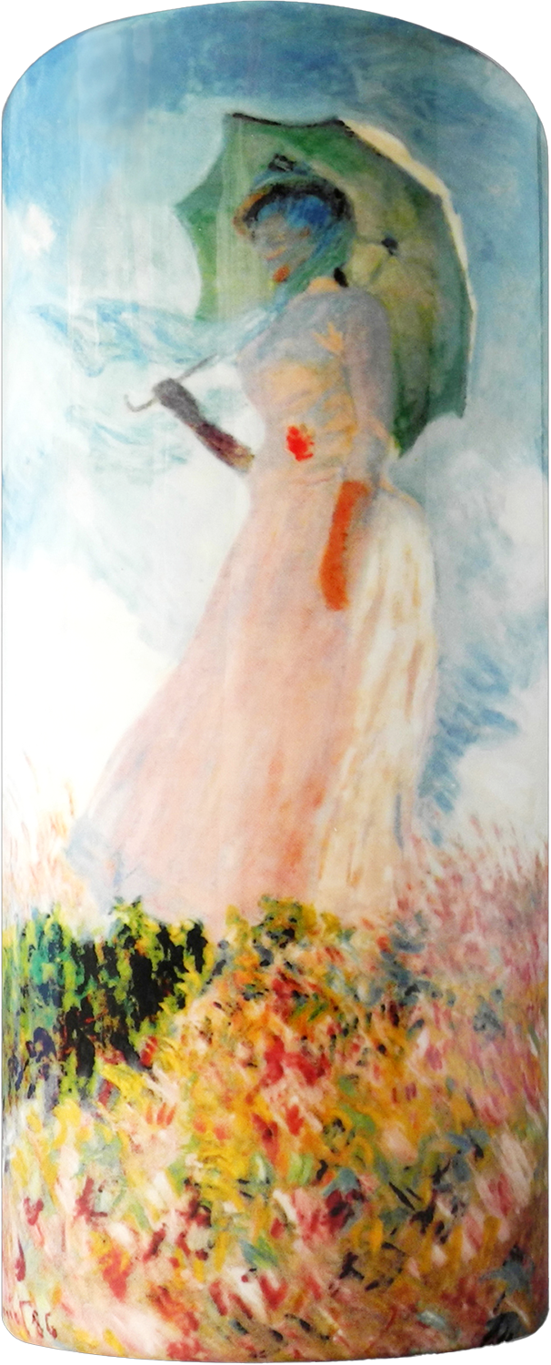 Vase la Femme à l'ombrelle - MONET