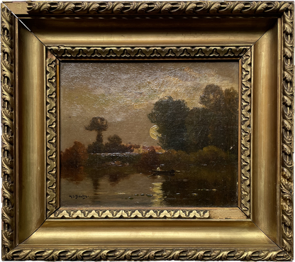 Henri Jacques DELPY (école de Barbizon) Peinture sur Toile