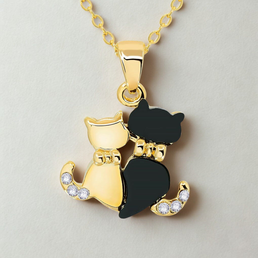 Collier Petits Chats - CADEAU GRATUIT