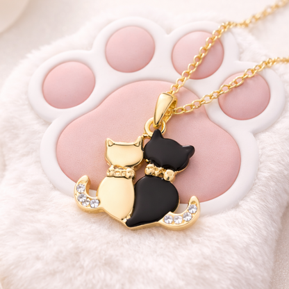 Collier Petits Chats - CADEAU GRATUIT