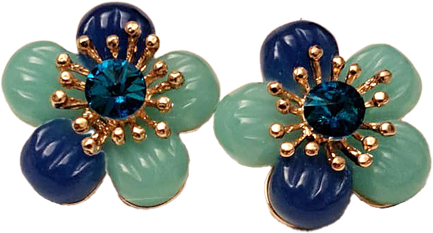 Boucles d'Oreilles Fleur
