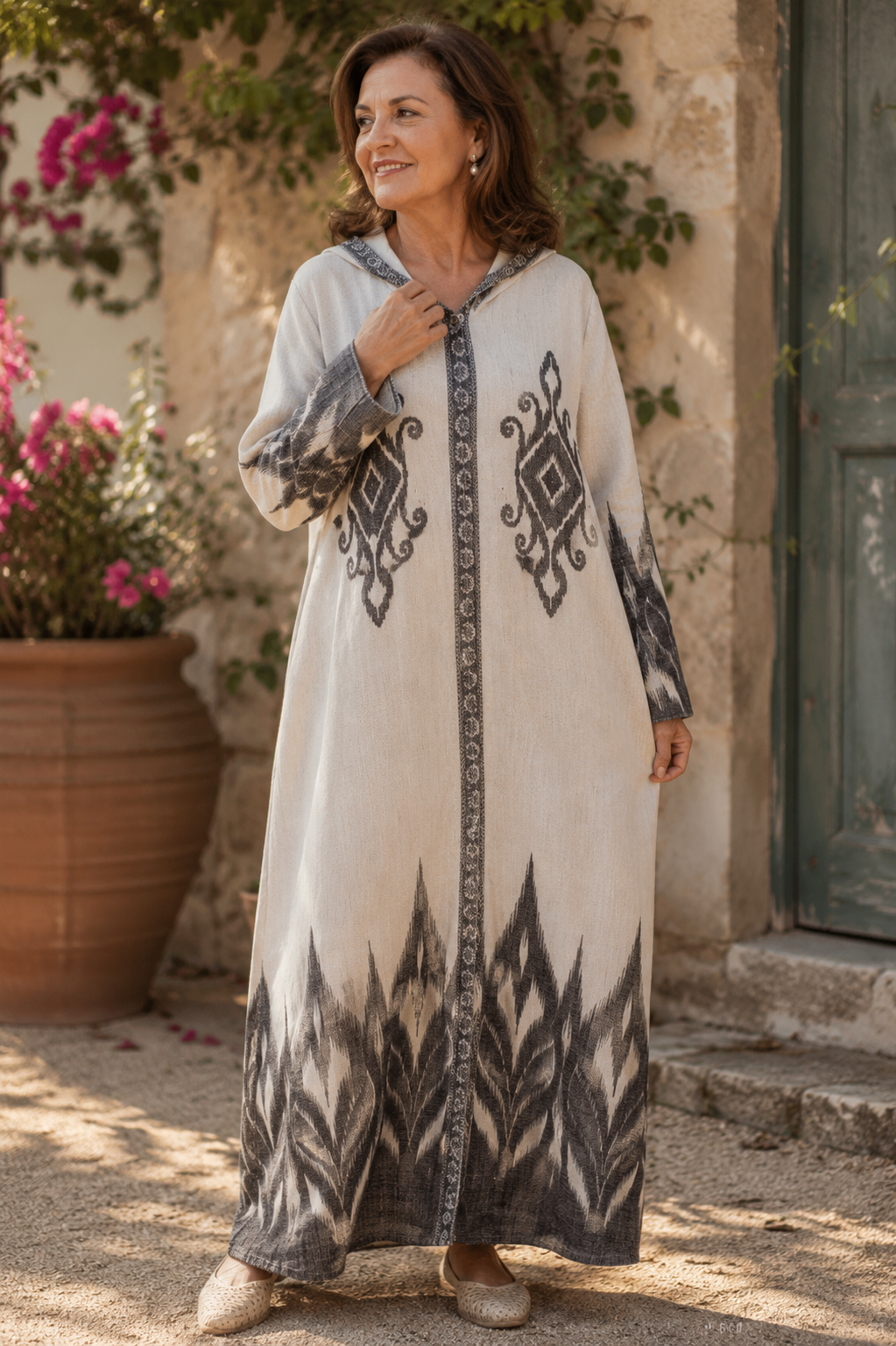 Robe Caftan Brodée