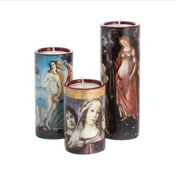 Lot de 3 Bougeoirs Botticelli