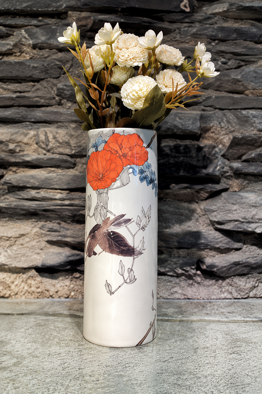Vase Moineau Gesso