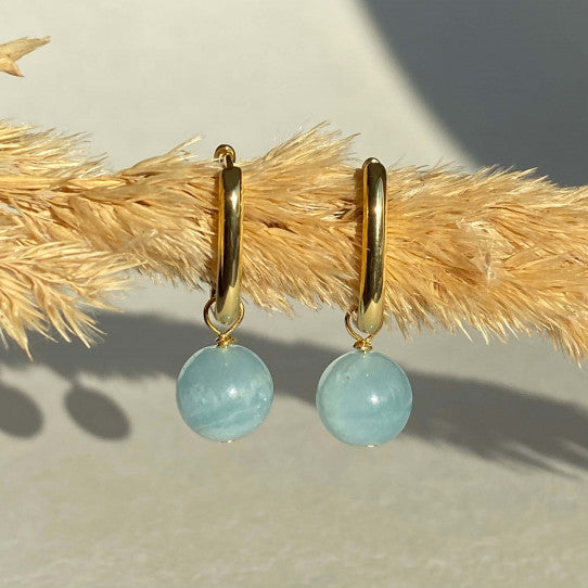 Boucles d’oreilles – Brume Azur