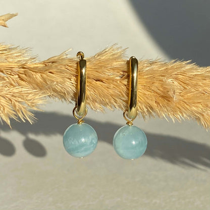 Boucles d’oreilles – Brume Azur