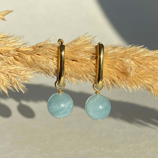Boucles d’oreilles – Brume Azur