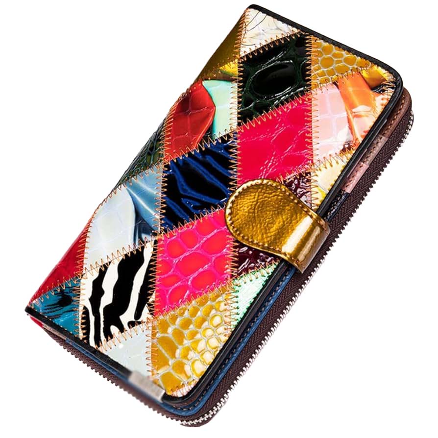 Grand Portefeuille patchwork