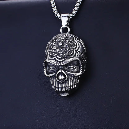 Collier Crâne Sacré Noir