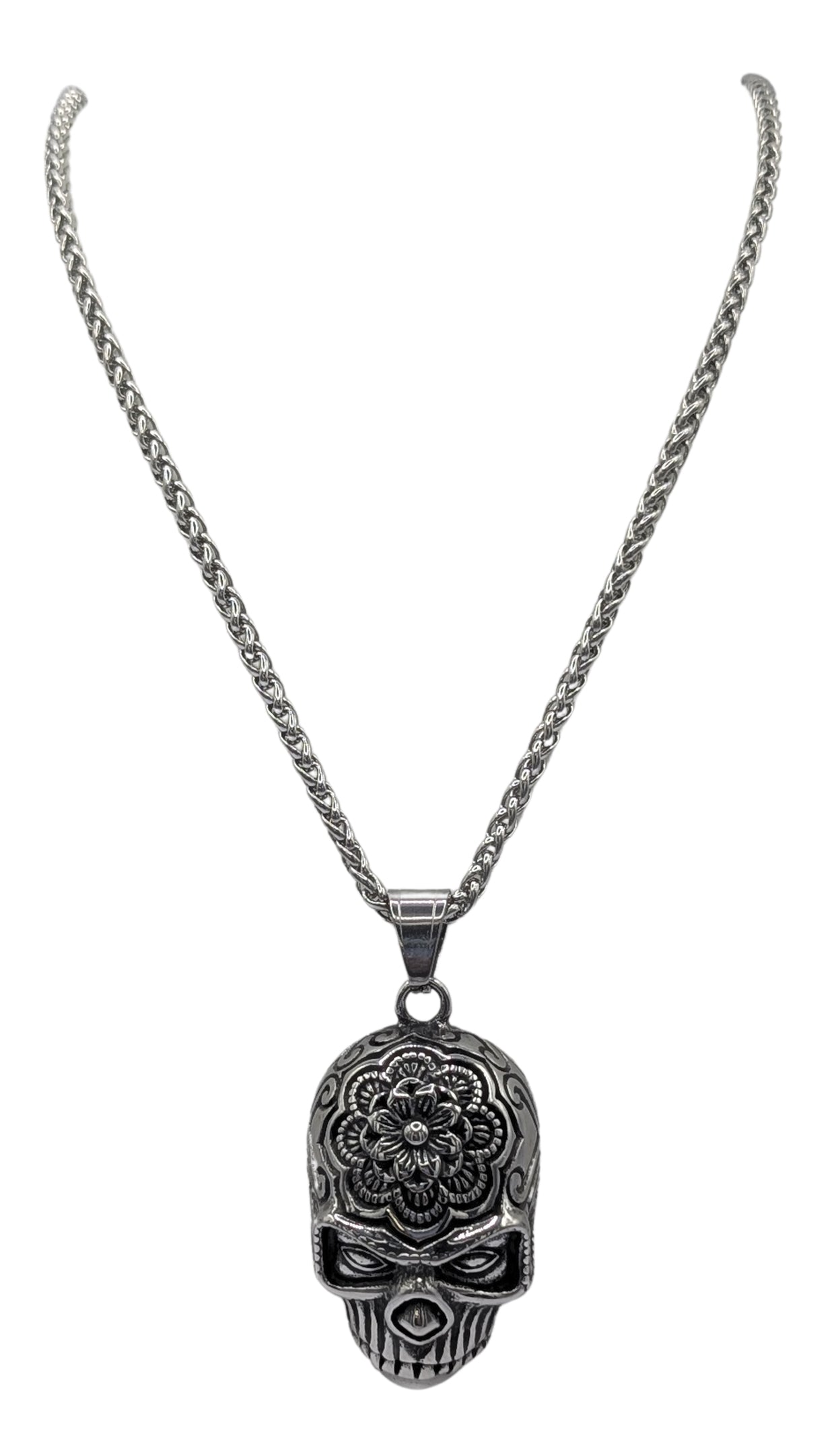 Collier Crâne Sacré Noir