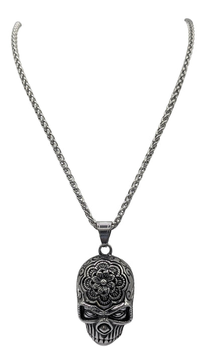Collier Crâne Sacré Noir