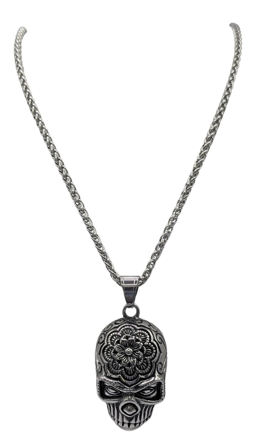 Collier Crâne Sacré Noir