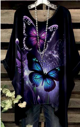 Tunique papillons