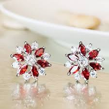Boucles d'oreilles florales
