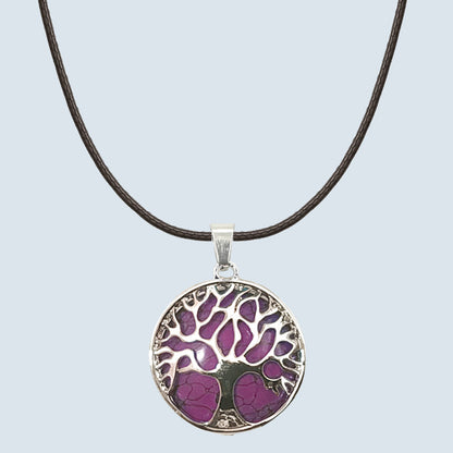 Pendentif  Arbre de la Vie - Améthyste