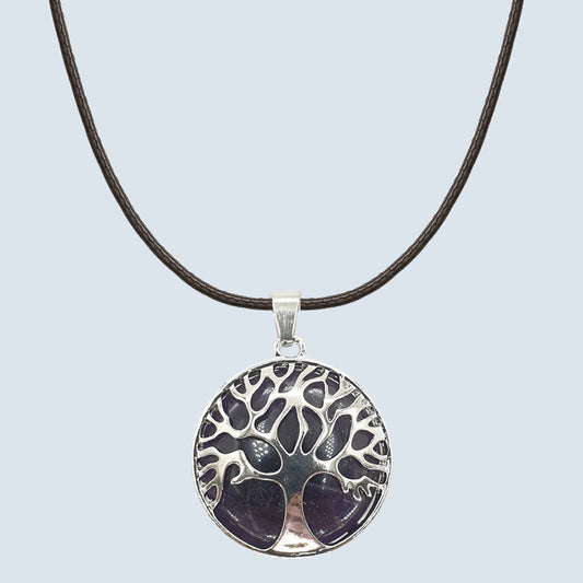 Pendentif  Arbre de la Vie - Onix Noir