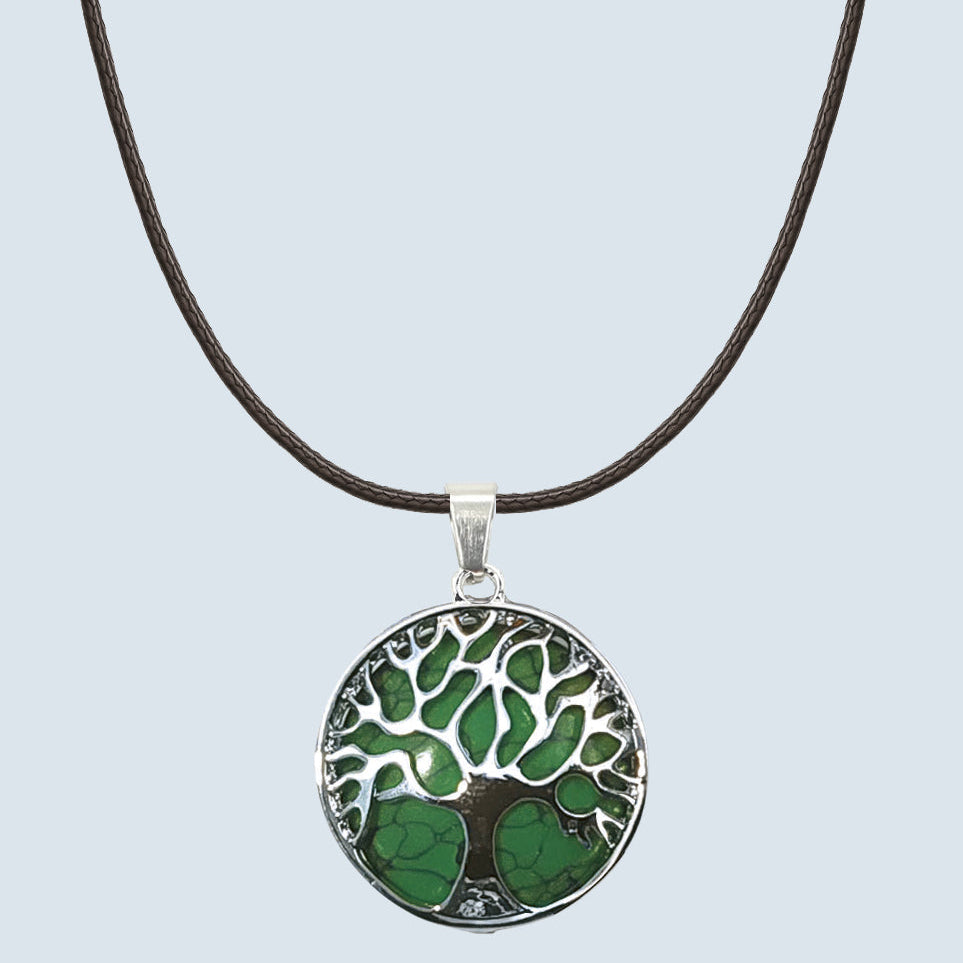Pendentif  Arbre de la Vie - Malachite