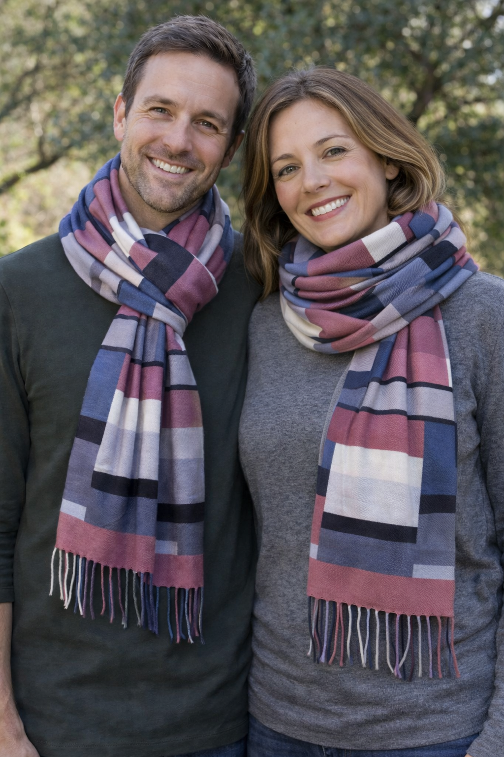 Foulard unisex graphique