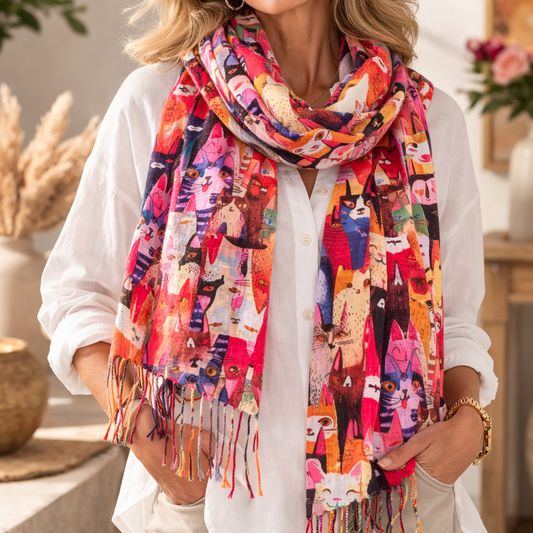 foulard félins
