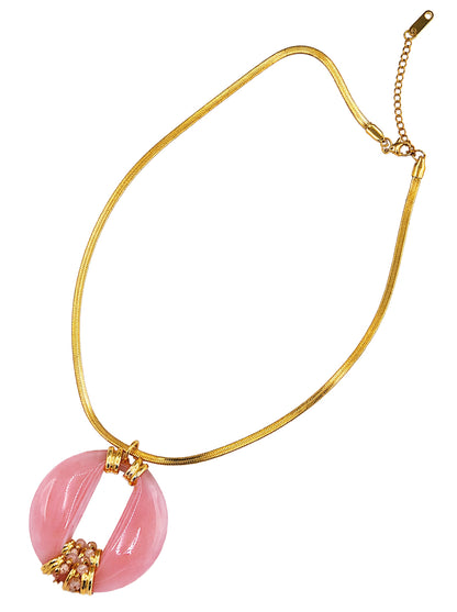 Collier Éclat Rosé