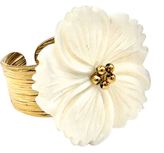 Bague Fleur de Tiaré