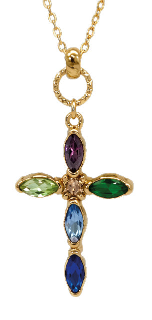 Collier Croix Précieuse