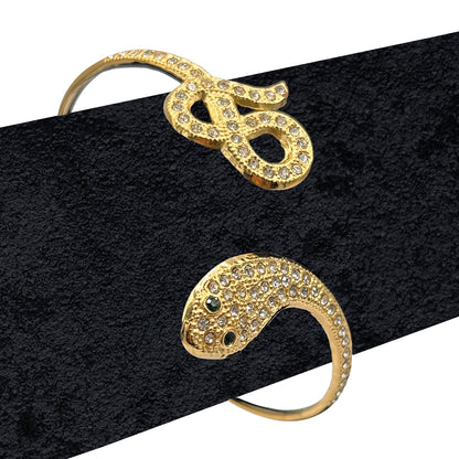 Bracelet Serpent Doré